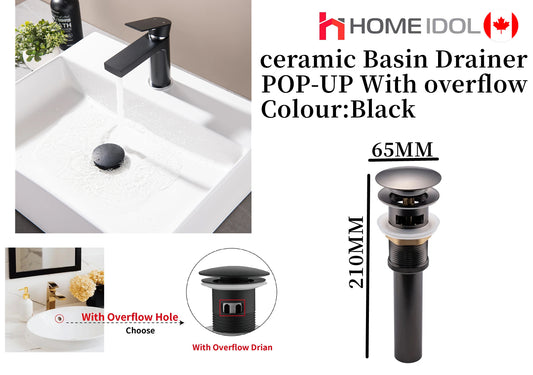 Pop-up with overflow Black $9.99/pc 10pcs+ $8.99/pc A8