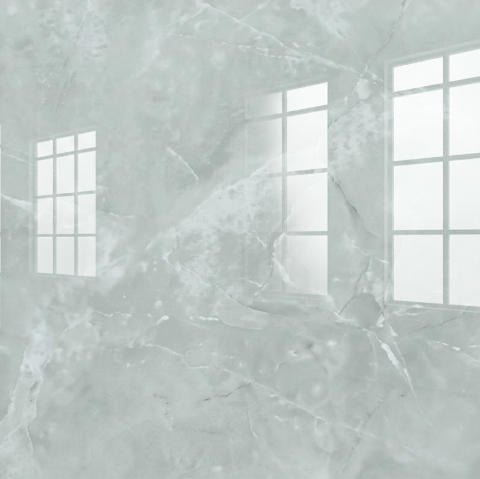 F986 24"x24" Polished Procelain Tile Light Grey 4pcs/16sf/box $1.19/SF 2000SF+ $1.09/SF 4000SF+ $0.99/SF  (No Return No Exchange No Claim on Broken) - Home Idol Vancouver Richmond Surrey