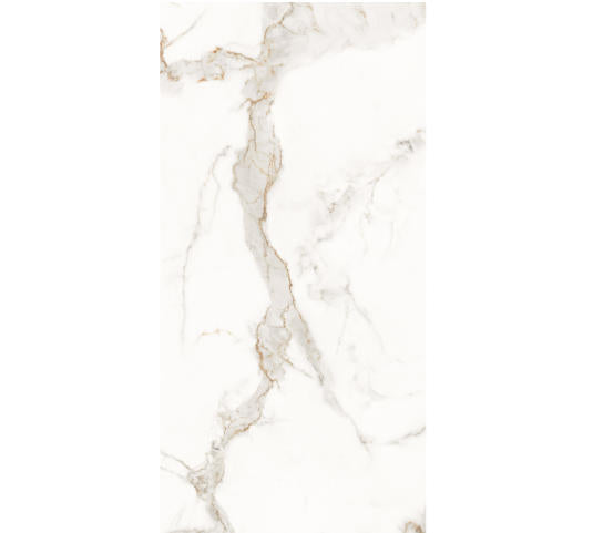 W6 24"X48" POLISHED PORCELAIN TILE WALL/FLOOR CARRARA 16SF/2PCS/BOX $0.89/SF $14.24/BOX