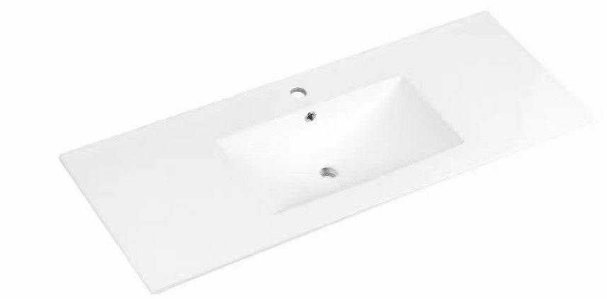 120E/E120 *top only* square bathroom single sink topmount 1205X460X170mm =48" x 18-5/16" x 6-3/4" $149/pc A5