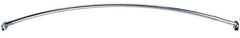 adjustable curved shower rod only ss 35"-63" (88-160cm) $19.50 ##