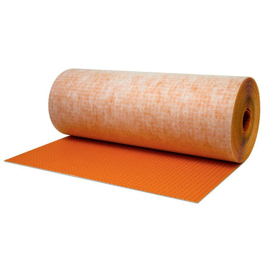 ORANGE ROLL SCHLUTER DITRA UNCOUPLING UNDERLAYMENT FOR TILE 54SF/ROLL $99.50 #(In stock 5-10pcs)