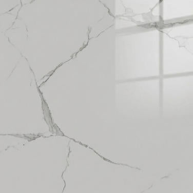 Z876965 24"x24" Polished Procelain Tile Carrara 4pcs/16sf/box $1.19/SF 2000SF+ $1.09/SF 4000SF+ $0.99/SF  (No Return No Exchange No Claim on Broken) - Home Idol Vancouver Richmond Surrey