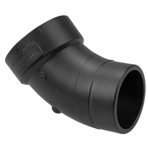 2886C ABS 45 DEGREE SHORT ELBOW 2" 100PCS/BOX $1.49