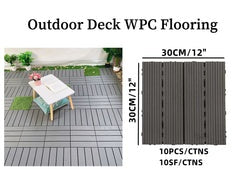 Balcony Tile deck tile 12"x12" 10pcs/10sf/box $3.99/sf 100sf+ $3.89/sf $39.90/box sold by box AI