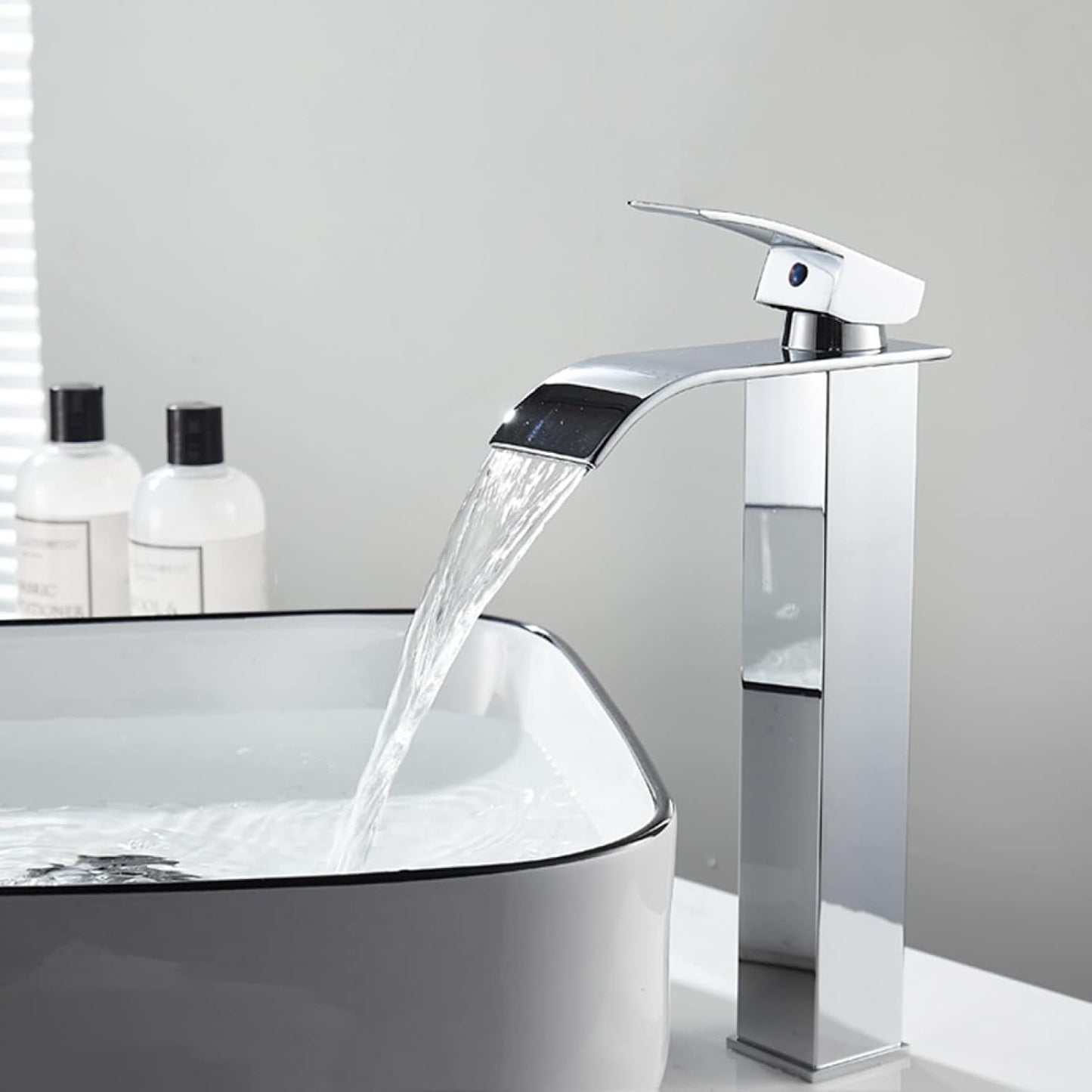 T1-CH chrome square tall bathroom faucet stainless steel $49.50/PC BULK DEAL 10PCS+ $39.50/PC