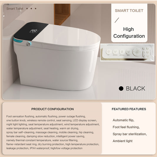 Smart Toilet SM-1001 110V 60HZ 680X430X480mm $499/pc
