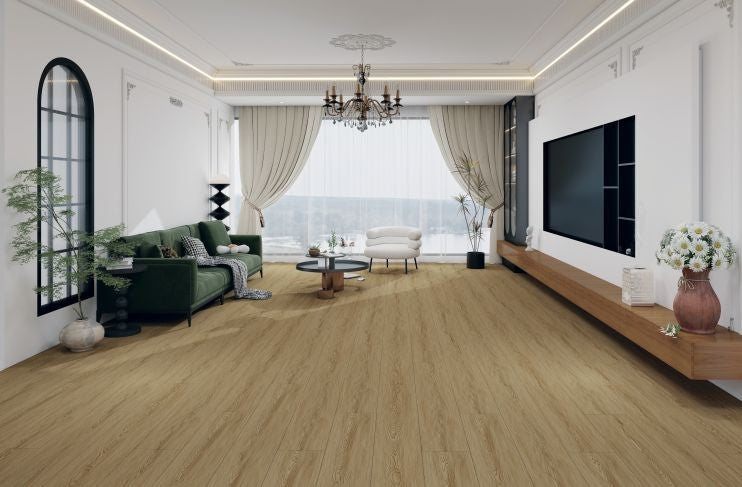 12.5mm December $1.19/SF 2000SF+ $1.09/SF Black Core AQUA Laminate Floor 96hours waterproof AC5 9.5"x60" 5pcs/21sf/box Heavy Duty A3