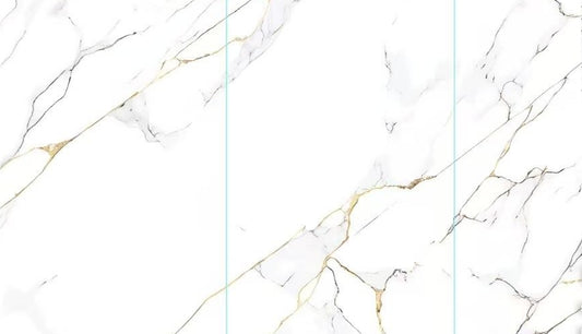 *Dealer Only* SCG12017 24"x48" Polished Porcelain Tile Cala Gold 3pcs/24SF/box $1.49/SF 2000SF+ $1.39/SF (No Return No Exchange No Claim on Broken)