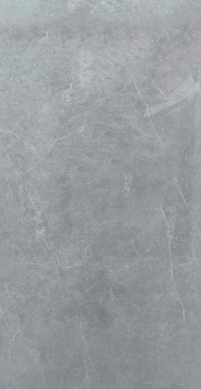 KD12605  POLISHED Procelain Tile Grey 24"x48" 3pcs/24sf/box $1.19/SF 2000SF+ $1.09/SF 4000SF+ $0.99/SF  (No Return No Exchange No Claim on Broken) - Home Idol Vancouver Richmond Surrey