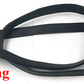 RUBBER STRAP HOLDER WITH HOOKS BLACK 51" $1.65