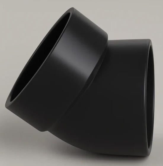 2890C ABS 45 DEGREE SHORT STREET ELBOW 1-1/2" 70PCS/BOX $1.49/PC - Home Idol Vancouver Richmond Surrey