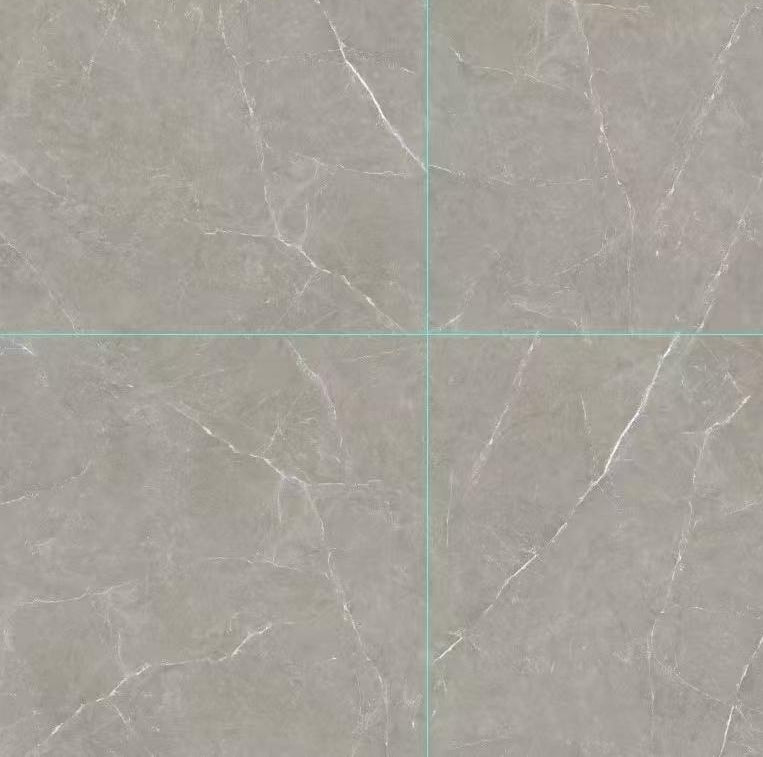 DAH6004141 24"x24" Polished Procelain Tile Grey 4pcs/16sf/box $1.19/SF 2000SF+ $1.09/SF 4000SF+ $0.99/SF  (No Return No Exchange No Claim on Broken)