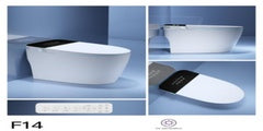 Smart Toilet SH-914D heat seat bidet 110V 60HZ 750X450X560mm 1. with backup water tank 2. with side holes for anchor screws $499/pc  A5 *Non-Profit First Come First Serve*