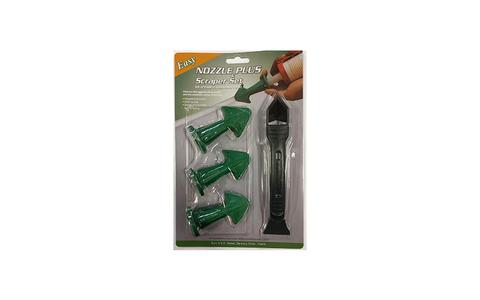 SILICONE NOZZLE + SCRAPER COMBO $8/SET ##