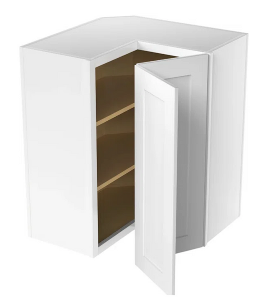 WER2436 24" Plywood white shaker wall kitchen cabinet Corner Wall Cabinet 24"w*36"h*12"d (solid door, plywood body and dovetail drawer best in the industry) $199 A6