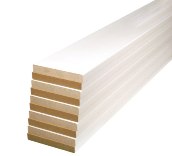 *BULK DEAL* baseboard moulding 121x4-96096c 1/2x3.5" 8ft $54.99/10PCS