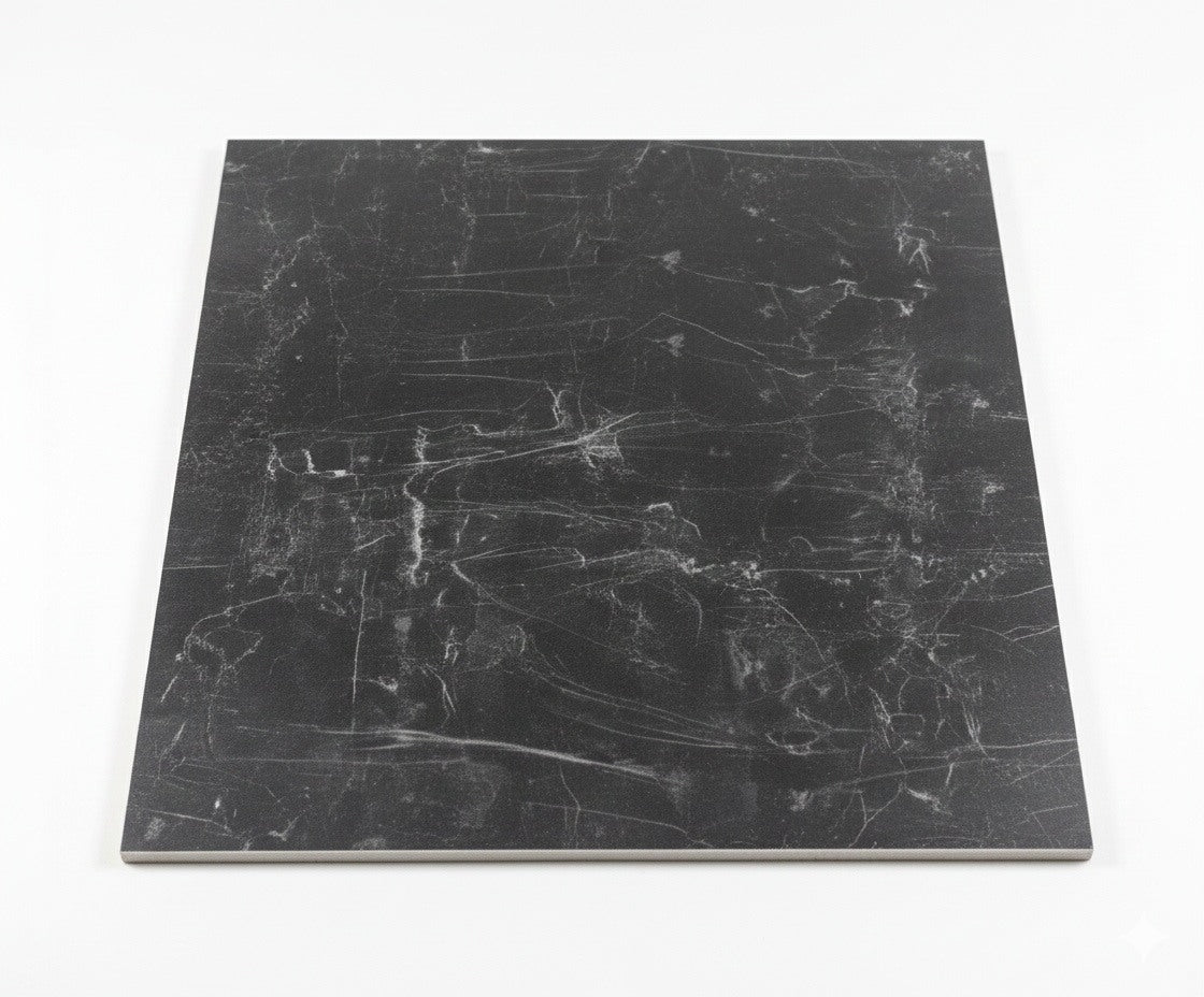 FG60D01478 24"x24" Polished Porcelain Tile Black 4pcs/16sf/box $1.19/SF 2000SF+ $1.09/SF 4000SF+ $0.99/SF  (No Return No Exchange No Claim on Broken) - Home Idol Vancouver Richmond Surrey