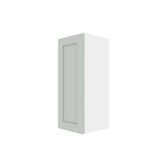 W1236 12" Plywood white shaker wall kitchen cabinet 12"w*36"h*12"d (solid door, plywood body and dovetail drawer best in the industry) $199 A6 *Non-Profit First Come First Serve*