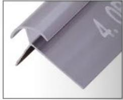 UV marble sheet accessories external corner EXTCO-SILVER 2900mm 10' $3.99/pc A12