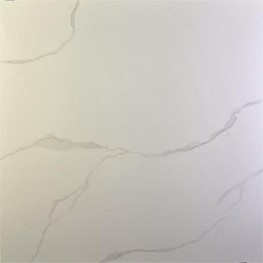 4D 66085 24"x24" Carrara Polished Glazed Porcelain Tile Wall/Floor 4pcs/16sf/box $1.29/sf 3000sf+ $1.19/sf A1.5 was $1.99/sf