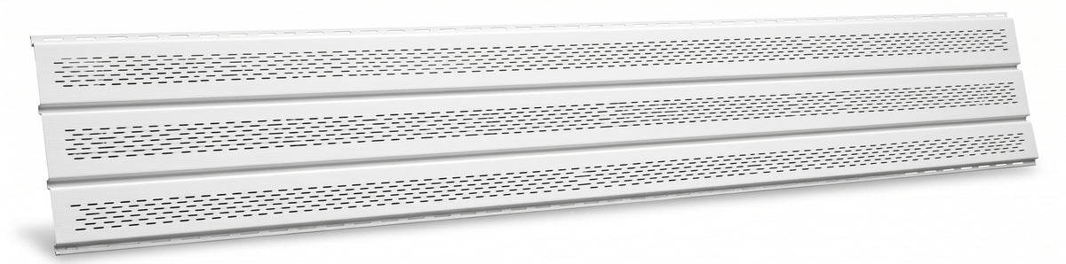 Soffit PVC Vinyl Ceiling Siding 300mm X 3.86m 12"x13' 12sf/pc $12.99/pc 12pcs+ $11.99/pc (Was $14.42/pc)