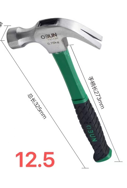 BLACK AND GREEN CLAW HAMMER $8