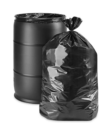 42 Gallon 3mil Heavy Duty Contractor Black Clean-up Garbage Bag with Flap Tie 32pcs/box $19.99/box 10boxes+ $18.99/box AI phase 1