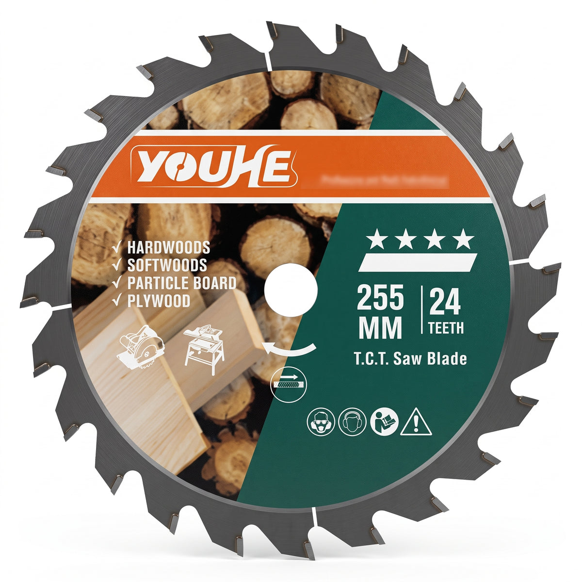 10" cutter blade (250mm*60-teeth) function: cut wood $11.99/PC 10PCS+$10.99/PC - Home Idol Vancouver Richmond Surrey