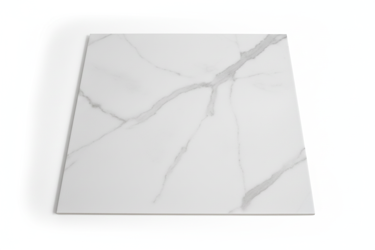 *Surrey Only*4D TT66078 24"x24" Matt Porcelain Tile White Carrara 4pcs/box 16sf/box $0.89/sf A1.5 was $1.99/sf *First Come First Serve*