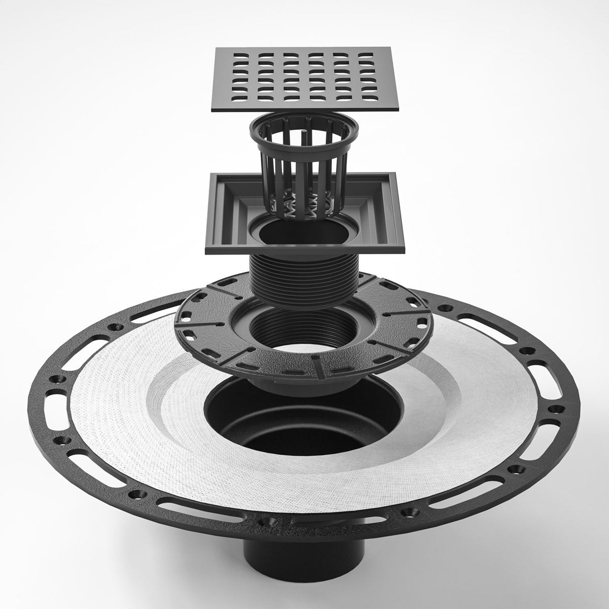 Shower Drain Set Round Gray $69.99/pc 10pcs+ $64.99/pc