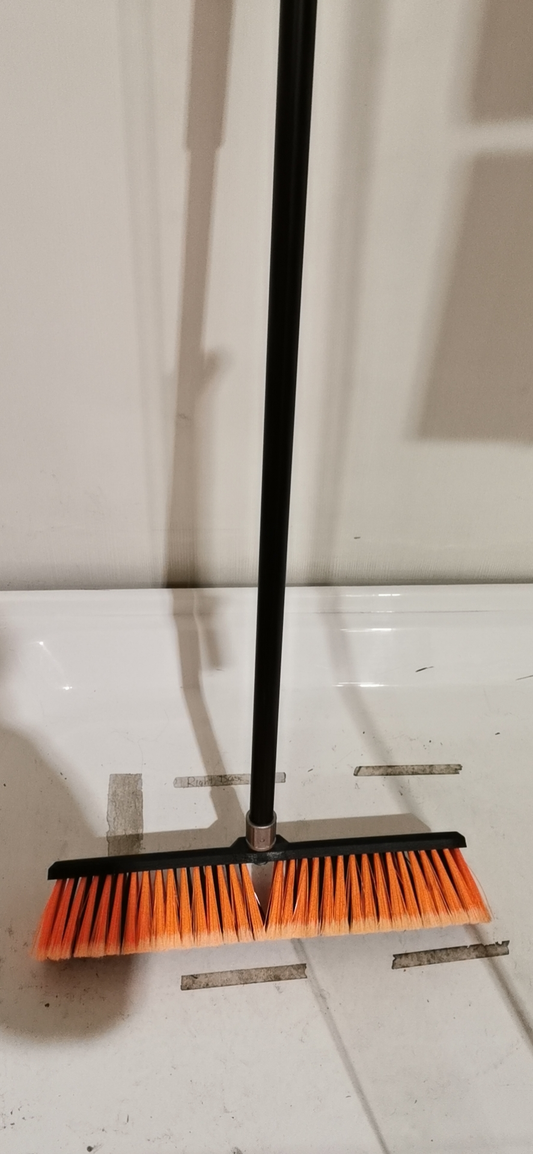 29" Floor broom Brush large broom orange head $19.50