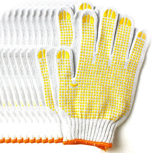 PVC POINT BEAD GLOVES 12 PAIRS/BAG $8.99/BAG 10BAGS+ $7.99/BAG #SC4405 ***