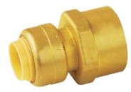 JQ61201 PEX PUSH FTG FIP ADAPTER 1/2"PF x 1/2"FNPT $2.49/pc