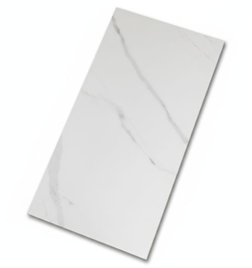 SDM126631  24"x48" Matt Porcelain Tile White Carrara 2pcs/16sf/box $1.19/sf 2000sf+ $1.09/sf 4000sf+ $0.99/sf (Final Sale No Return No Exchange No Claim) - Home Idol Vancouver Richmond Surrey
