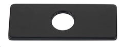 150mm / 6" vanity cover plate black $6.99/pc A8
