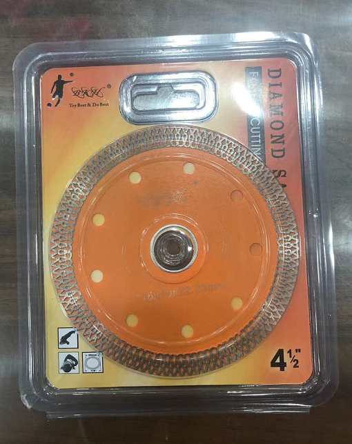 4.5" diamond saw blade function: cut for tile $6