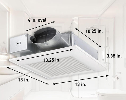 FV0510VS1 PANASONIC BATHROOM FAN WHISPERVALE DC 50/80/110 CFM $149.99/PC - Home Idol Vancouver Richmond Surrey