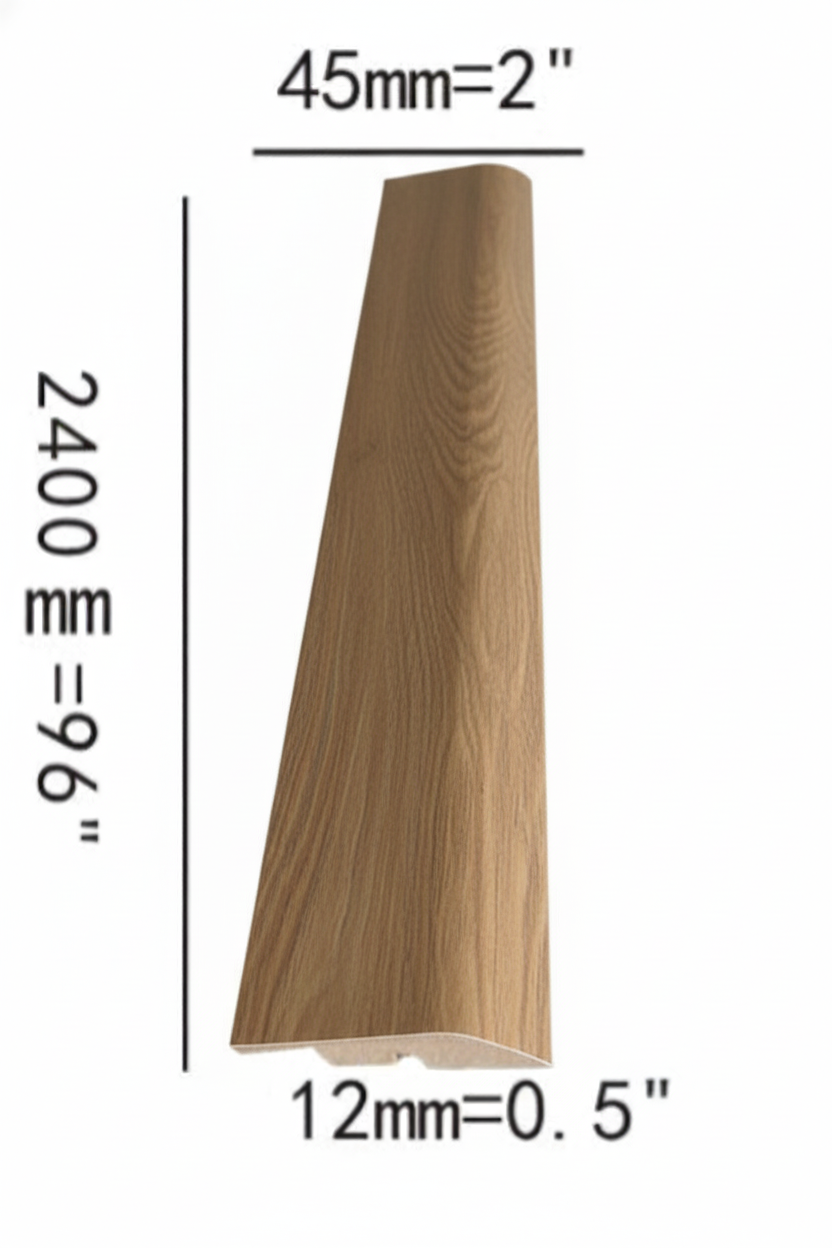 June Reducer 2400x45x10mm 1.77"x0.4"x8ft $4.99/pc