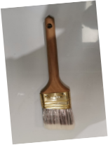 SMALL THIN PAINT ANGLE BRUSH 2.5" $4