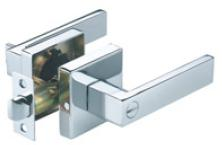 A2101BK-SN Chrome lock hevyduty tubular leverset privacy lock $18.99