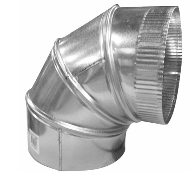2024 120500 ELBOW 30GA GALVANIZED 5X90 $5.99 (In stock 6-8pcs)