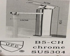 **Light Duty B5-CH tall chrome stainless steel bathroom faucet $29/PC 10PCs+ $24.99/PC  A8.5