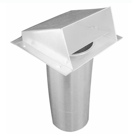 2024 310200 WALL CAP W/DAMPER GALVANIZED (DRYER VENT HOOD) 4" $18.99 (In stock 4-6pcs)