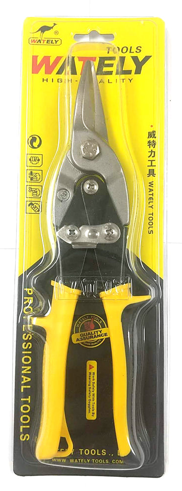 HEAVY DUTY AVIATION SNIPS SCISSORS BLACK AND YELLOW 10" HARDWARE $10