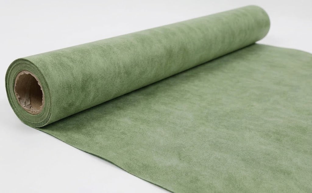 Small Roll Wall Membrane Green 1mX9m 40"x30ft=100sf/roll $49/roll