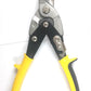 HEAVY DUTY AVIATION SNIPS SCISSORS BLACK AND YELLOW 10" HARDWARE $10