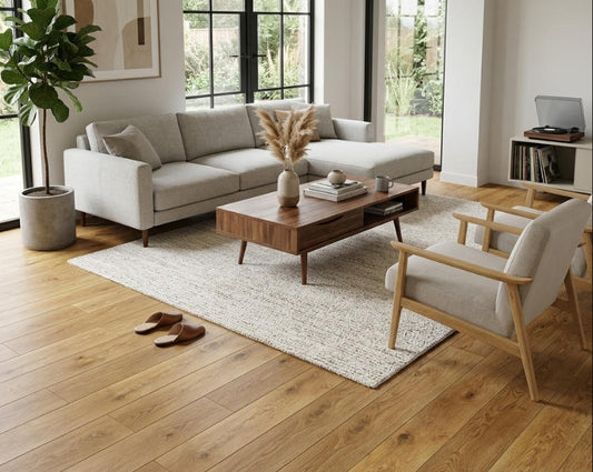 *Vancouver Only* MERAPI 5MM SPC Vinyl Click Evolution serie 7"x48"x4mm +1mm pad (180x1220x4mm) 12pcs/box 28.36sf/box $1.09/sf 2000sf+ $0.99/sf - Home Idol Vancouver Richmond Surrey