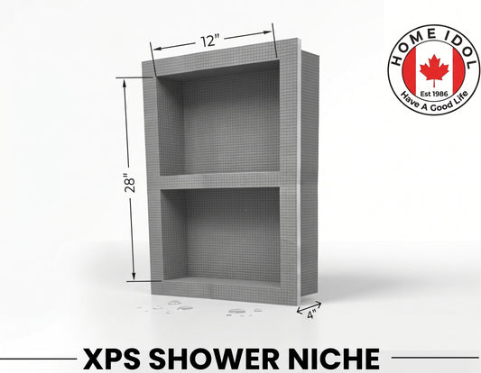 XPS Shower Tile Ready Niche Grey 12"x28" $49/pc 10pcs+ $45/pc (Was $62) AI phase 3 - Home Idol Vancouver Richmond Surrey