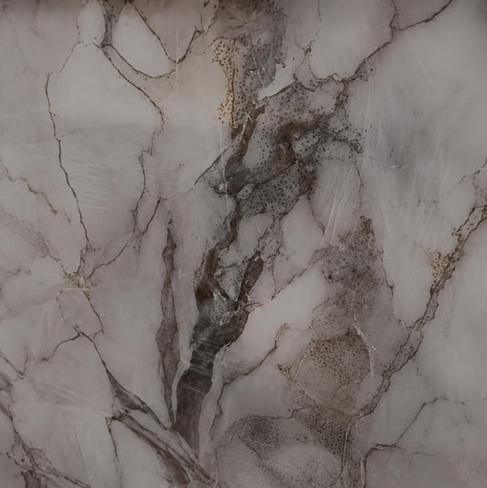 *Dealer Only* CG621 24"x24" Polished Procelain Tile Grey Gold Marble 4pcs/16sf/box $1.39/SF 2000SF+ $1.29/SF  (No Return No Exchange No Claim on Broken) - Home Idol Vancouver Richmond Surrey
